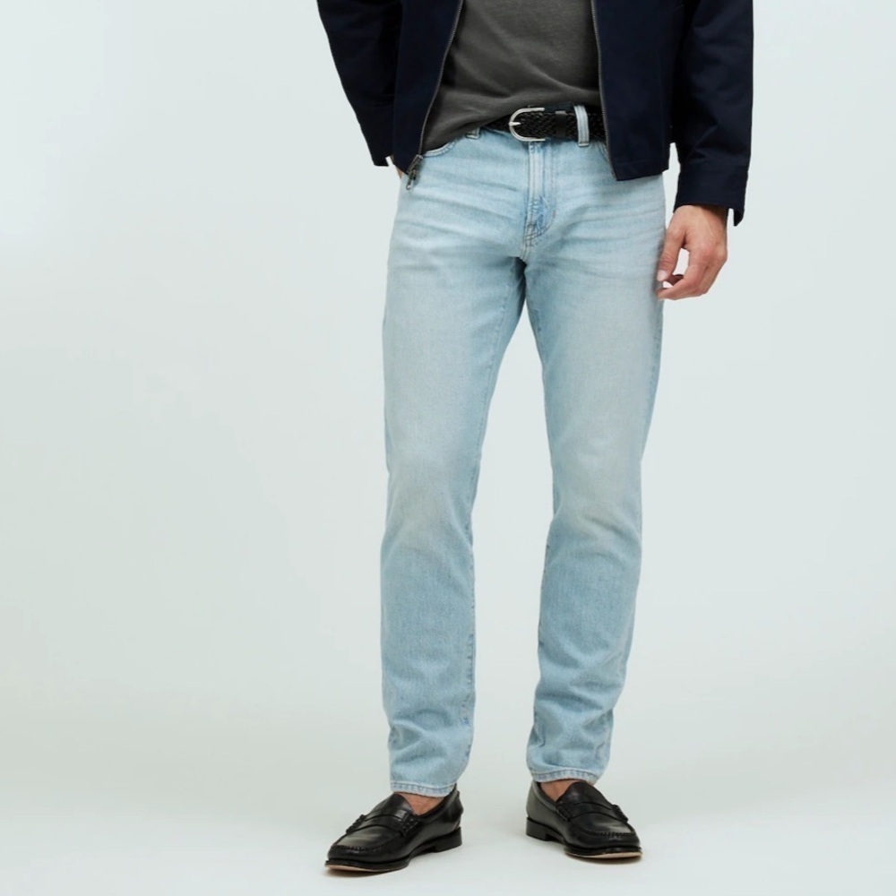 Madewell slim jeans brantwood wash